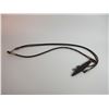 Image 3 : Leather Romal Reins With Rawhide Braiding- 97"