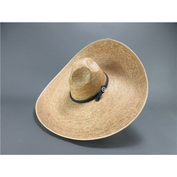 3X La Providence Straw Sombrero With Stampede String- Size 59