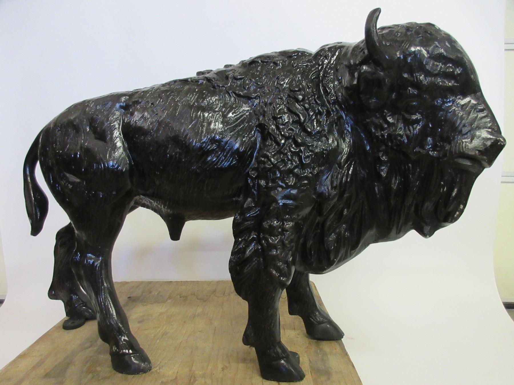 Cast Aluminum Buffalo- 44