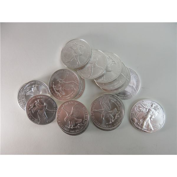 20 2023 Uncirculated Silver Eagles