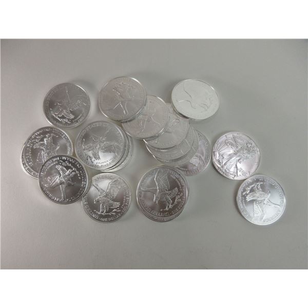 20 2023 Uncirculated Silver Eagles