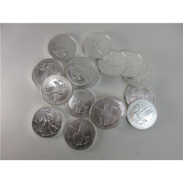 20 2023 Uncirculated Silver Eagles