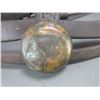 Image 2 : Old Basket Stamped Headstall- Conchos- Buermann Style Bar Bit