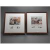 Image 1 : 2 Signed And Numbered Ward Bros Decoy Prints- Print 1 1932 Canvasback- 124/450- Print 2 1945 Mallard