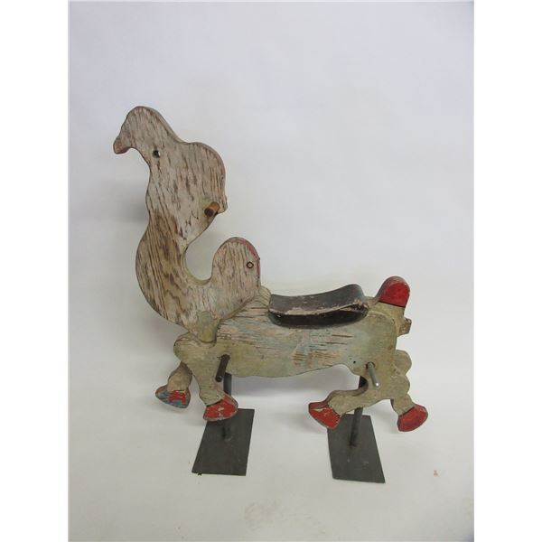 Vintage Riding Camel On Stand- 34"W X 42"H X 55"D
