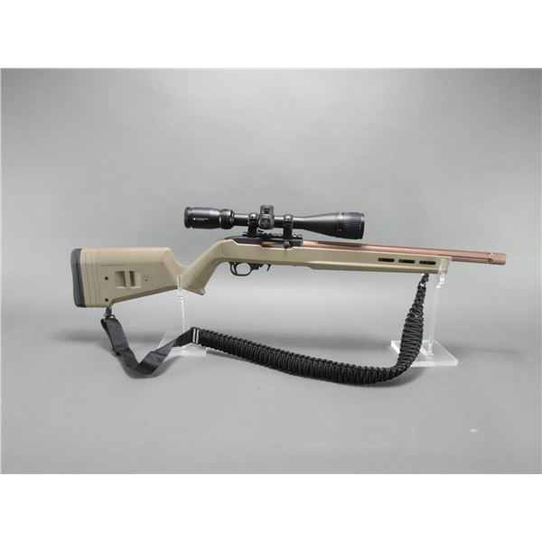 Ruger 10/22 Semi-Automatic Carbine- .22 LR- 16.75" Barrel- Synthetic- Grooved Barrel- Vortex Crossfi
