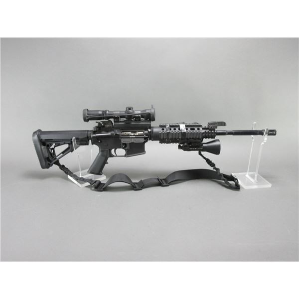 MMC Model MA-15 Semi-Automatic Rifle- .223- 5.56- 18" Barrel- Pistol Grip- Adjustable Stock- Burris 