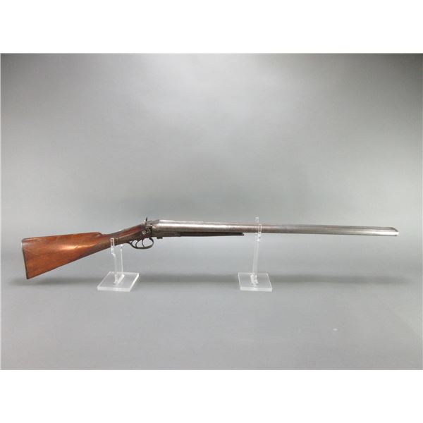 W Richards SideXSide Shotgun- 12ga- 30" Barrels- Checkered- Well Used Condition- #4199-594