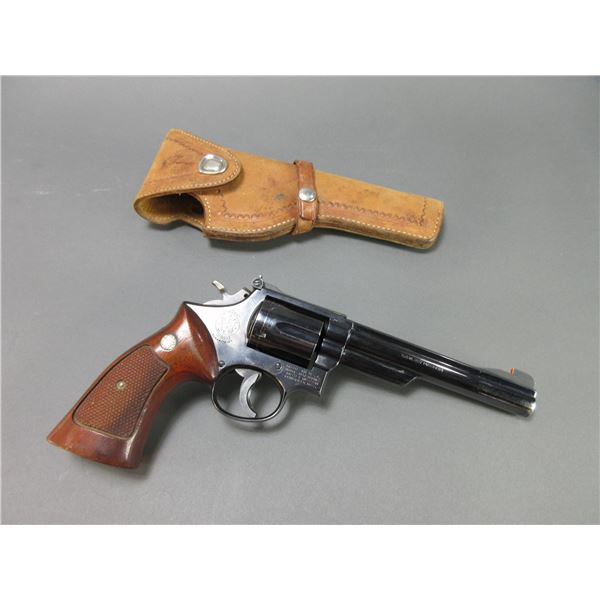 Smith And Wesson Model 19-3 Revolver- .357 Mag- 6" Barrel- Checkered Grips- Holster- Good Condition