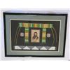 Image 1 : Framed Fully Beaded Native Belt And Sash- Chief Joseph Photo By DF Barry- 60" X 43"