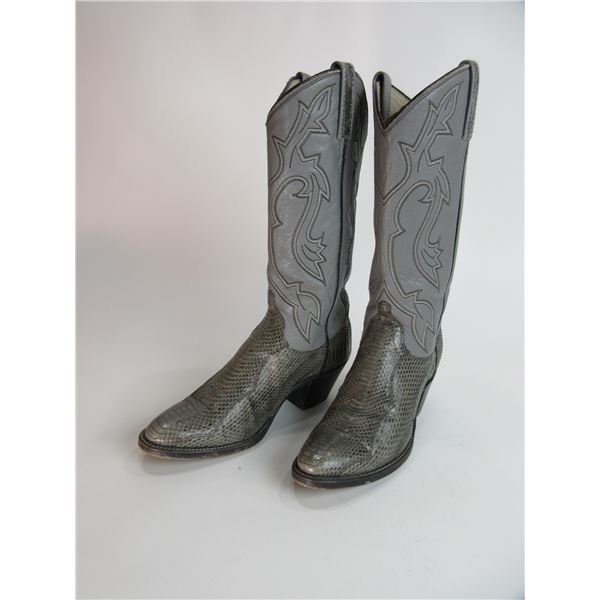 Dan Post Snakeskin Boots- Size 6