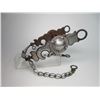 Image 1 : Marked JE SF (Juan Estrada) Silver Inlaid Kissing Bird Bit- Carmel Cheek- Spanish Spade Mouth- Slobb