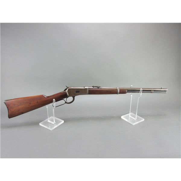 Winchester Model 1892 Saddle Ring Carbine- .25-20- 20" Barrel- Pop Up Sights- Fair Condition- #75991