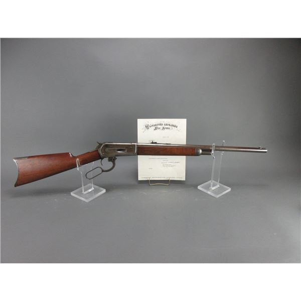 Winchester Model 1886 Lever Action Rifle- .45- 90 WCF- 22" Barrel- Half Mag- Good Condition- Winches