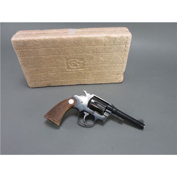 Colt Police Positive Special Revolver- .38 Spec- 4" Barrel- Double Action- Box- Checkered Grips- Ve