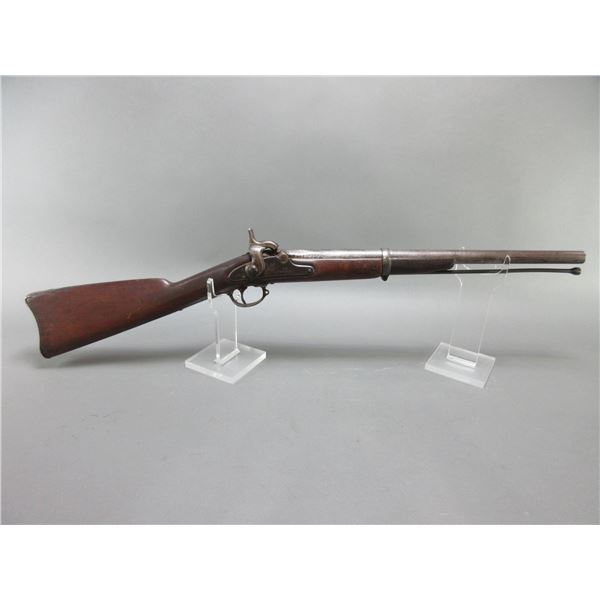 US Springfield Model 1863 Percussion Rifle- .58- 20.25" Cut Off Barrel- Rough Condition- #NA