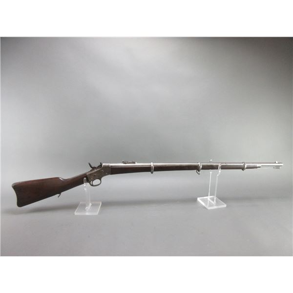 E Remington Sons Rolling Block Rifle- 12.17 X 44- 35 On Stock- 35.25" Barrel- Pop Up Sights- Sling S