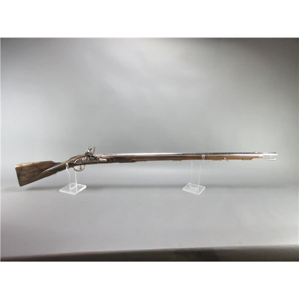 Potzdammaga Flintlock Rifle- .72?- 41" Barrel- Crown Marks- Sling Swivels- C Mid 18th Century- Good 