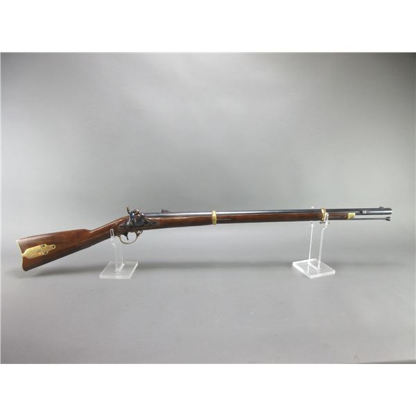 Ranson Italy Made Percussion Rifle- .58- 32" Barrel- Sling Swivels- Pop Up Sights- Good Condition- #