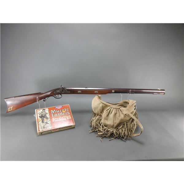 1970's Santa Fe Hawkins Percussion Rifle- .54- 32" Octagon Barrel- Western Arms Corp- Jedediah Model
