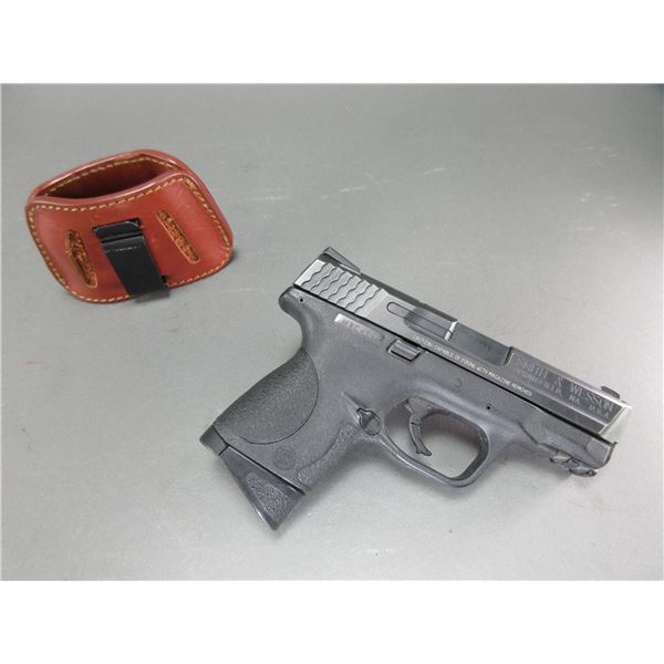 Smith And Wesson Model M+P 9C Stainless Semi-Automatic Pistol- 9MM- 3.5" Barrel- Holster- Great Cond