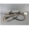 Image 1 : 3 Color Deer Lodge Hitched Horsehair Headstall- Tassels- 91" Round Reins- Great Work