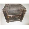 Image 3 : Old Stagecoach Strong Box With Key- Handles- 21"W X 12.5"H X 14"D