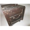 Image 4 : Old Stagecoach Strong Box With Key- Handles- 21"W X 12.5"H X 14"D