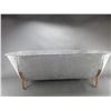 Image 1 : Vintage Galvanized Cowboy Bathtub- 57"L X 24"W X 18"H