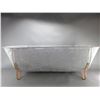 Image 2 : Vintage Galvanized Cowboy Bathtub- 57"L X 24"W X 18"H