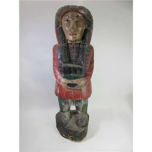 45" Tall Cigar Store Indian