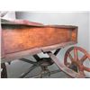 Image 4 : Early Wooden Kids Wagon With Original Spoke Wheels- 36"L X 15"H X 16"D