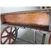 Image 5 : Early Wooden Kids Wagon With Original Spoke Wheels- 36"L X 15"H X 16"D