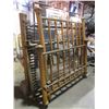 Image 2 : Brass Bed With Rails And Bed Springs- 54"W X 63"H Headboard