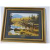 Image 1 : Signed Tim Cox Print- "Autumn Splendor"- 35" X 28"