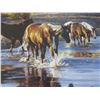 Image 2 : Signed Tim Cox Print- "Coming In At Sundown"- 35" x 28"