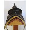 Image 2 : Old Highback Basket Stamped Saddle- 16.5" Seat- New Sheepskin And Skirts- New Tread On Stirrups- Str