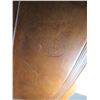 Image 2 : Marked HH Heiser Maker Denver Colo Basket Stamped Saddle- 14" Seat- Rough Sheepskin- Good Condition