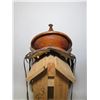 Image 4 : Marked HH Heiser Maker Denver Colo Basket Stamped Saddle- 14" Seat- Rough Sheepskin- Good Condition