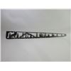 Image 1 : Plasma Cut Crosscut Saw- Moose And Forest Scene- 48"