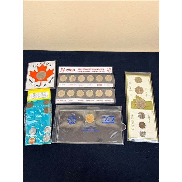 Assorted Canadian Coins