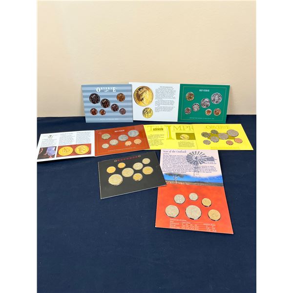 Austrailian Coin Sets - 6 Sets