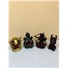 Image 1 : 4 Buddah & Tibetan Statues