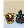 Image 2 : 4 Buddah & Tibetan Statues