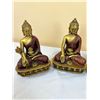 Image 2 : 4 Nepali Buddahs & 1 Medicine Buddah Statues