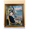 Image 1 : "By The Seashore" Print. Artist Pierre Auguste Renoir