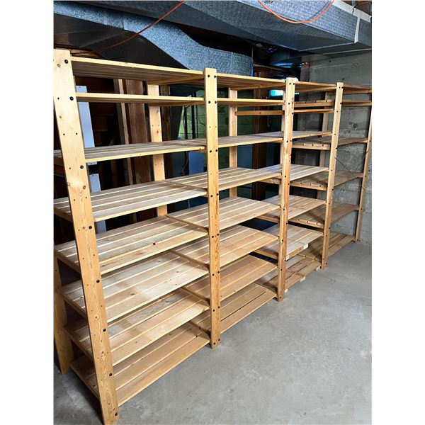 Wooden Shelving