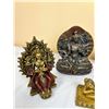Image 2 : 3 "Summit Collection"  Figurines & 2 Buddah Statues