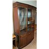 Image 2 : China Cabinet with Storage & Light. (Two Pieces)