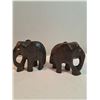 Image 2 : 2 Carved Elephants